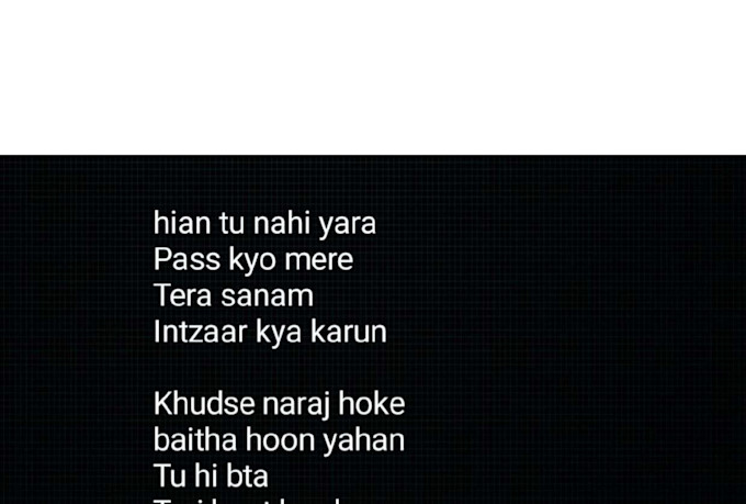 lrycis writing hindi and rap